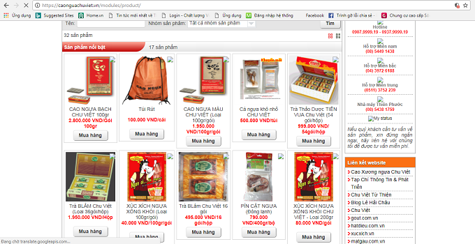 cac-san-pham-cua-cao-ngua-chu-viet