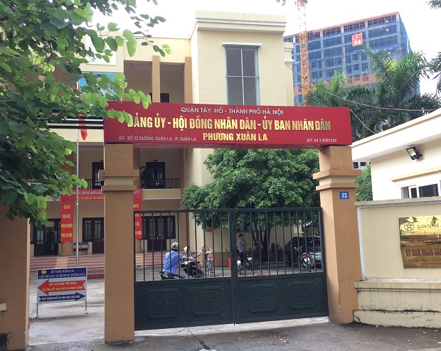 UBND phường Xuân La 