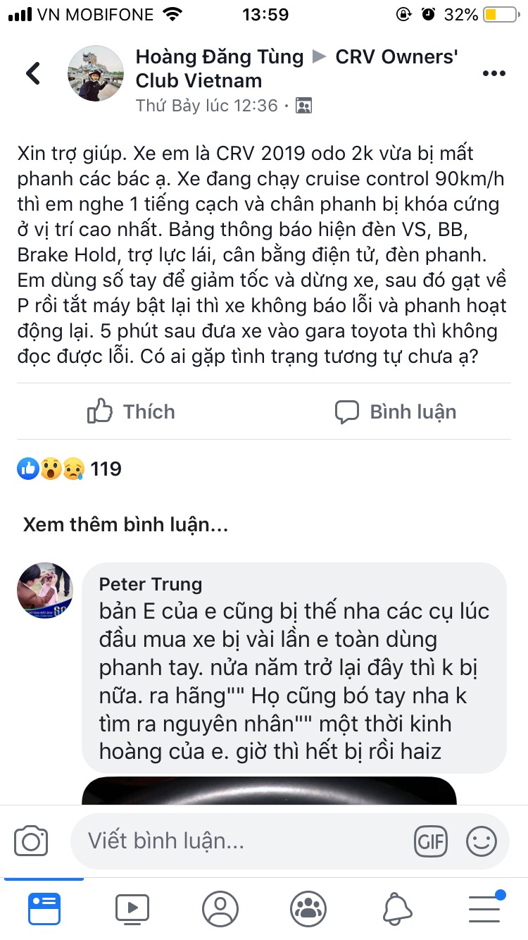Chia sẻ của anh Tùng nhận được nhiều phản hồi của cộng đồng mạng xã hội