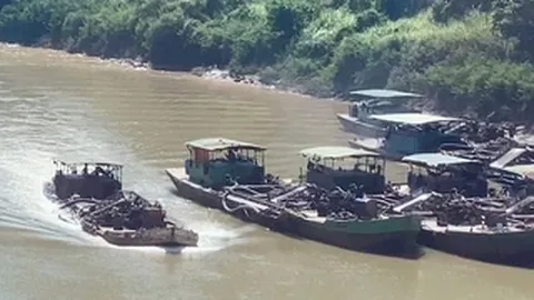 VIDEO ĐIỀU TRA - KỲ 1: Đoàn tàu không số hiệu trên sông Đồng Nai, hồ Dầu Tiếng