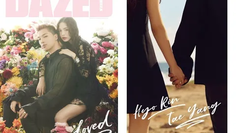 Dazed Korea bật mí ảnh cưới của Tae Yang (Big Bang) và Min Hyo Rin 