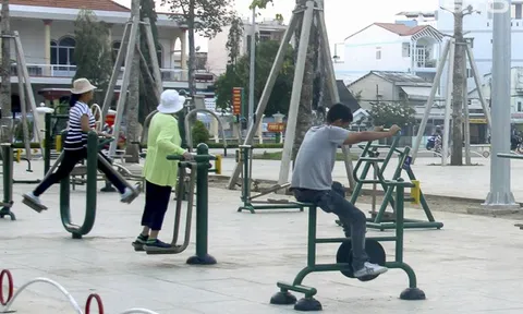 Đề xuất mức hỗ trợ trang bị thiết bị luyện tập thể thao đơn giản tại các khu dân cư