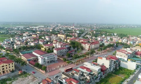 Thị trấn sáp nhập với xã, sổ đỏ ghi đất ở nông thôn hay đô thị?