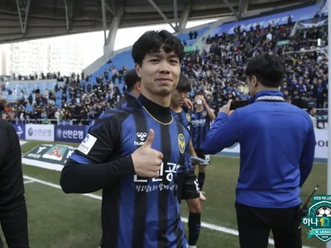 Công Phượng lần đầu được đá chính K-League?
