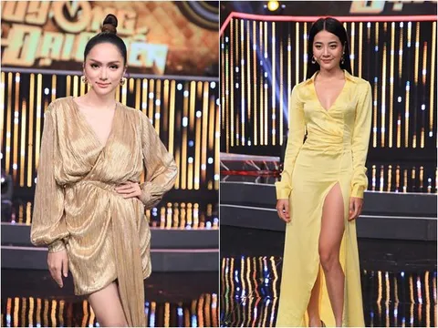 Hương Giang bất ngờ khi thấy tình địch 'cướp người yêu' của mình xuất hiện