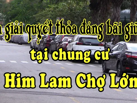 Cần giải quyết thoả đáng bãi giữ xe tại chung cư Him Lam Chợ Lớn
