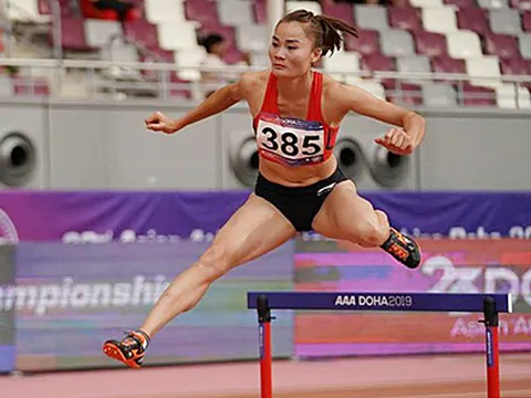 Quách Thị Lan đoạt HC vàng điền kinh châu Á