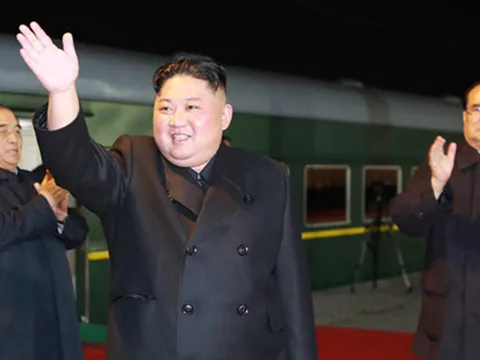 Ông Kim lên tàu bọc thép tới Nga cho thượng đỉnh với TT Putin