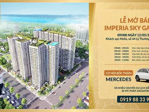 Dự án Imperia Sky Garden 'gây sốc' với chương trình mua nhà tặng Mercedes sang trọng