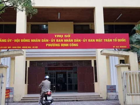 Phường Định Công:Hàng loạt công trình xây dựng trái phép trên đất nông nghiệp