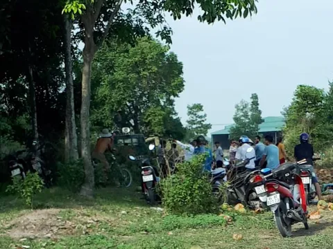 Phát hiện nam thanh niên tử vong trong tư thế treo cổ trên cây ở Bình Dương