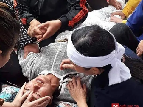 Không khí tang thương quê nhà nạn nhân bị đâm tử vong tại quán karaoke ở Quất Lâm