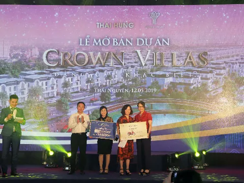 Thái Hưng chính thức mở bán khu đô thị Crown Villas