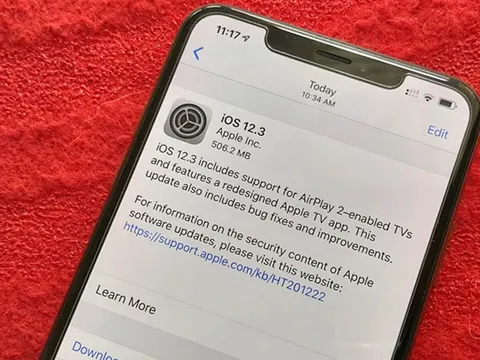 Apple cập nhập phiên bản iOS 12.3 có nhiều tính năng mới