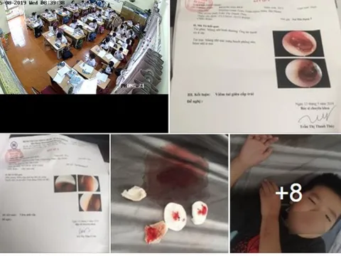 Đình chỉ giảng dạy 6 tháng đối với nữ giáo viên đánh học sinh trong phòng thi