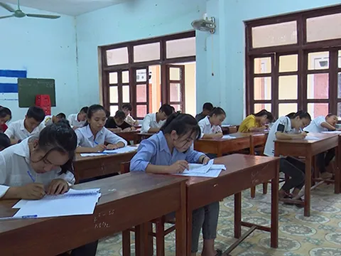 6.400 thí sinh thi vào lớp 10 ở Quảng Bình sẽ thi lại môn Văn
