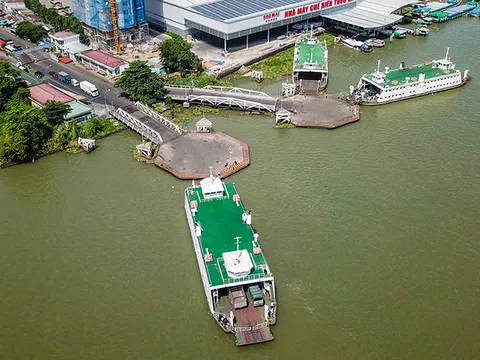Dừng hoạt động Bến phà Vàm Cống từ ngày 30/6