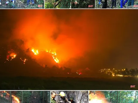 Toàn cảnh vụ cháy rừng chưa từng có ở Hà Tĩnh