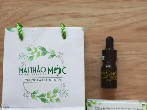 Mĩ phẩm Mai Thảo Mộc có dấu hiệu vi phạm pháp luật?