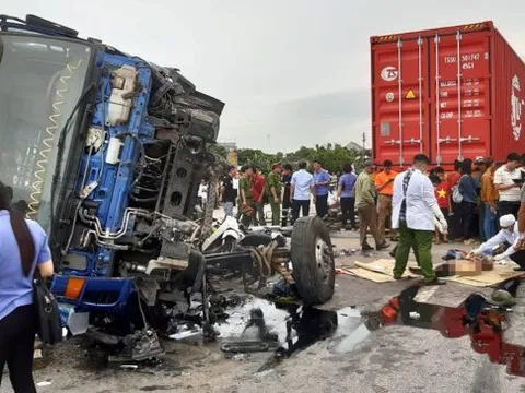 Vụ tai nạn kinh hoàng ở Hải Dương: Kiểm tra hạn đăng kiểm chiếc xe tải gây tai nạn