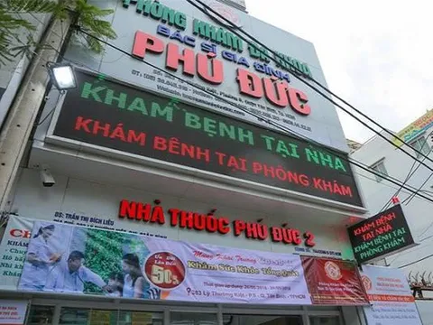 TP HCM: Phòng khám Đa khoa Bác sỹ gia đình Phú Đức bị phạt 171 triệu đồng