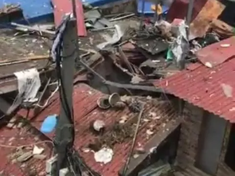 Hải Phòng: Nổ lớn rung chuyển mặt đất, nữ chủ nhà văng lên mái nhà hàng xóm