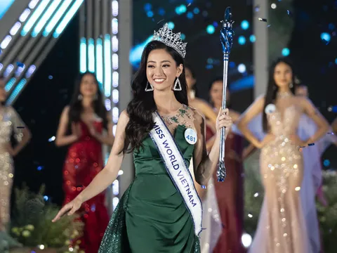 Lương Thùy Linh đăng quang Hoa hậu Thế giới Việt Nam 2019