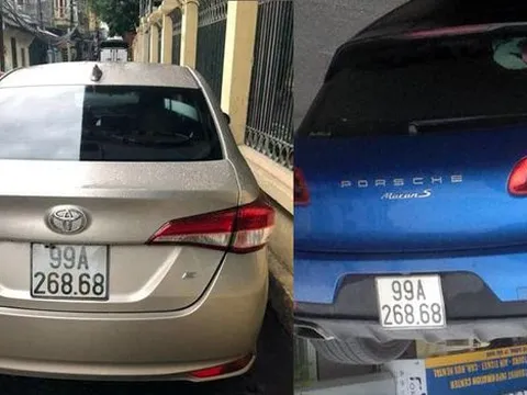 Xác minh thông tin vụ Porsche tiền tỷ trùng biển đẹp với Toyota Vios