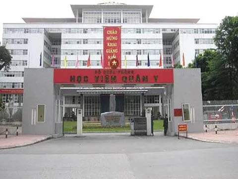 Điểm chuẩn Học viện Quân y năm 2019