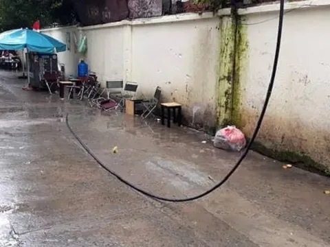 Điện lực TP.HCM thông tin vụ người đàn ông ngồi uống cà phê trên vỉa hè bị điện giật tử vong
