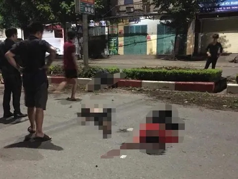 Thái Nguyên: Xe máy kẹp 5 lao vào dải phân cách, 4 người tử vong