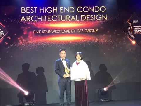 PropertyGuru Vietnam Property Awards 2019: Five Star West Lake – Thiết kế kiến trúc chung cư cao cấp tốt nhất