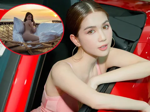 Ngọc Trinh gây chú ý khi đăng ảnh nude khoe cơ thể ở Bali