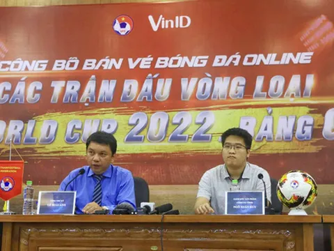 VFF công bố giá vé xem trận cầu Việt Nam và Malaysia