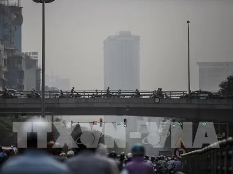 Không khí ở Hà Nội ô nhiễm ở mức cao