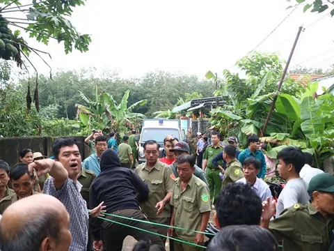 Thực nghiệm hiện trường vụ 2 thi thể giấu trong bê tông ở Bình Dương