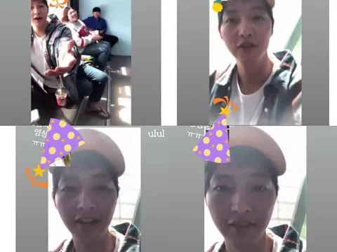 Song Joong Ki để lộ gương mặt hốc hác, sụt cân đón sinh nhật đầu tiên hậu ly hôn Song Hye Kyo