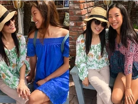 Trải qua biến cố hôn nhân, Hồng Đào rạng rỡ đón sinh nhật bên hai con gái