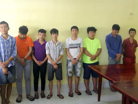 Bắt đối tượng trực tiếp chém xe lực lượng dân phòng