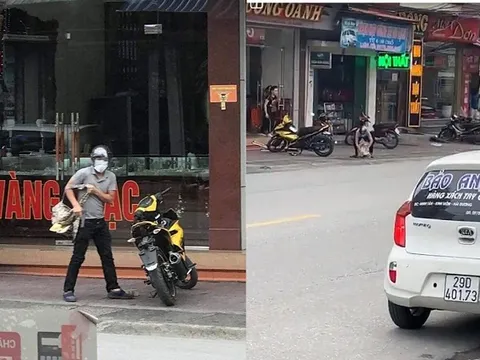 Danh tính kẻ cướp tiệm vàng đánh rơi balo tiền trong lúc tháo chạy ở Quảng Ninh