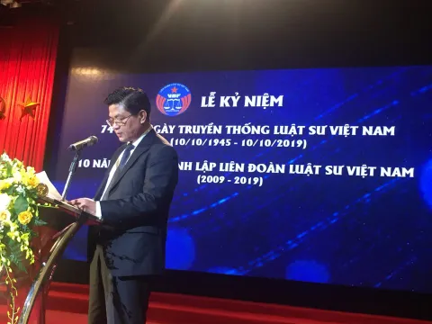Phó Thủ tướng Trương Hòa Bình dự Lễ Kỷ niệm 74 năm Ngày truyền thống Luật sư Việt Nam