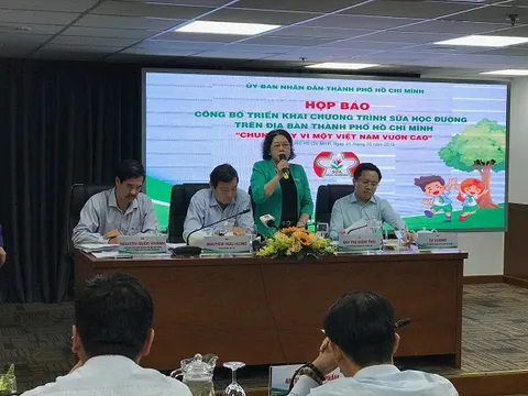 TP.HCM chính thức triển khai chương trình sữa học đường từ ngày 1/11