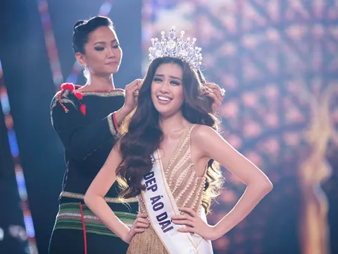 Khánh Vân gây tranh cãi khi đăng quang 'Hoa hậu Hoàn vũ Việt Nam'