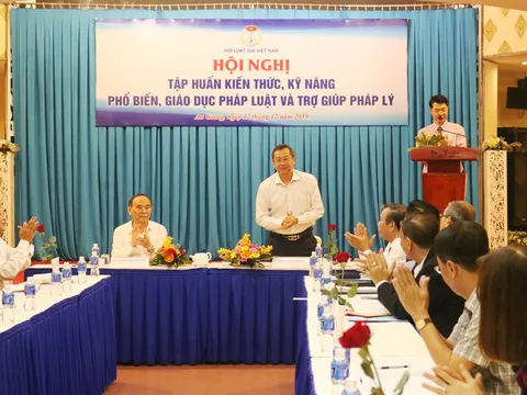Hội Luật gia Việt Nam tổ chức tập huấn kiến thức, kỹ năng phổ biến, giáo dục pháp luật và trợ giúp pháp lý