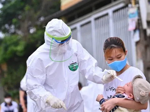 Đã lấy hơn 3.100 mẫu xét nghiệm tại ổ dịch Hạ Lôi