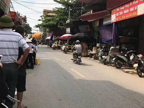 Hưng Yên: Một tiểu thương bị chồng đâm tử vong khi đang bán thịt ở chợ