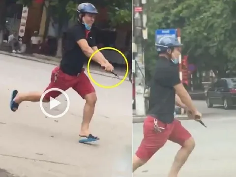 Cảnh sát nổ súng chặn nhóm thanh niên dùng dao truy sát đối thủ ở Hải Phòng