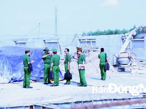 Vụ sập công trình ở Đồng Nai: Công an tỉnh khám nghiệm hiện trường