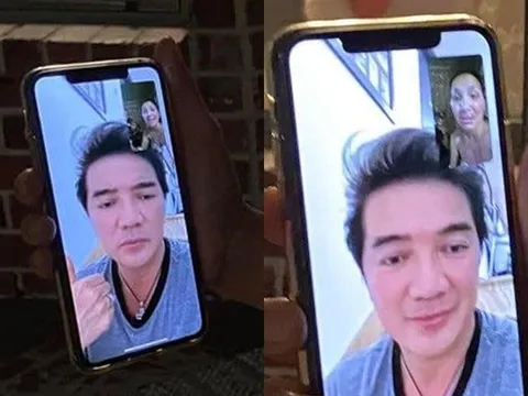 Ca sĩ Hồng Ngọc lộ gương mặt bị bỏng nặng qua màn hình facetime cùng Đàm Vĩnh Hưng