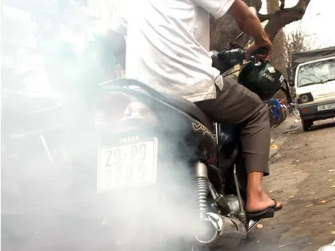Đề xuất kiểm tra định kỳ khí thải xe máy